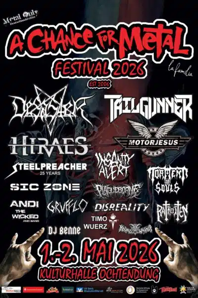 A CHANCE FOR METAL FESTIVAL 2026 Kombi-Ticket Festival & Camping [Digital]