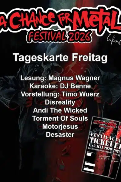 ACFM 26 Tagestickt Freitag [Digital]