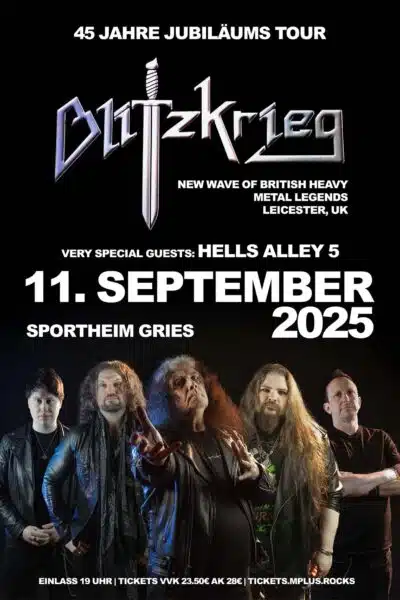 Blitzkrieg 45 Years Anniversary Sportheim Gries Support: Hells Alley 5 Print@Home [Digital]
