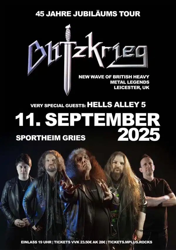 Blitzkrieg 45 Years Anniversary Sportheim Gries Support: Hells Alley 5 Print@Home [Digital]