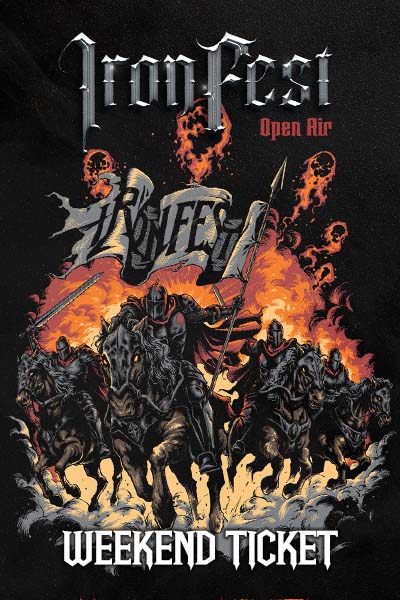 IronFest Open Air 2026 - True Honor Ticket Regular - Hardcover Ticket