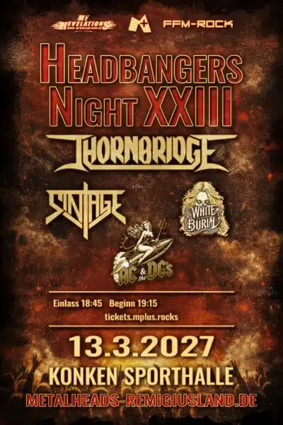 Headbangers Night XXIIl 2027 Print@Home Ticket [Digital]